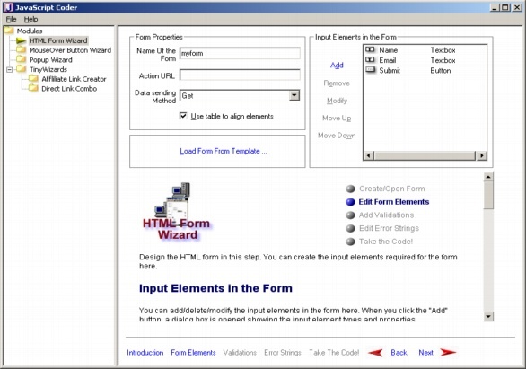 JavaScript Coder Screenshot